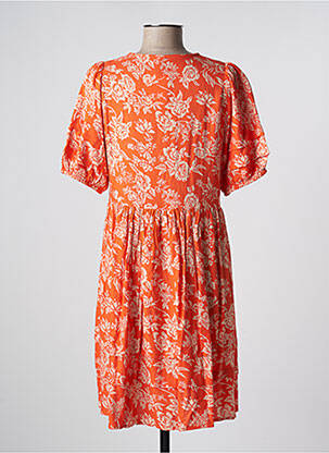 Robe courte orange Y.A.S femme