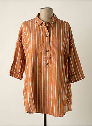 Top orange SESSUN femme