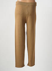 Pantalon droit beige MAX MARA pour femme seconde vue