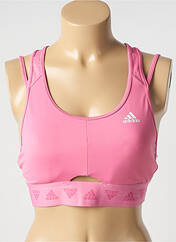 Soutien-gorge rose ADIDAS pour femme seconde vue