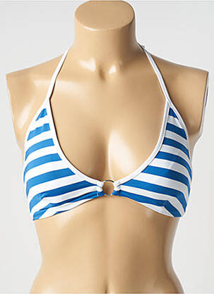 Maillot de bain 2 pièces blanc MAX MARA femme