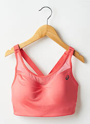 Soutien-gorge rose ASICS pour femme seconde vue