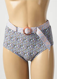 Bas de maillot de bain multicolore LOVE STORIES femme