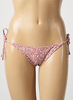 Maillot de bain 2 pièces rose PIECES femme