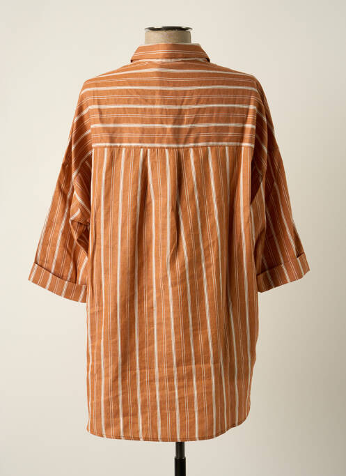 Top orange SESSUN pour femme