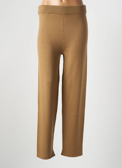 Pantalon droit beige MAX MARA pour femme