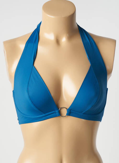 Maillot de bain 2 pièces bleu MAX MARA pour femme