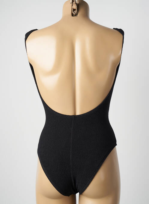 Maillot de bain 1 pièce noir PIECES femme