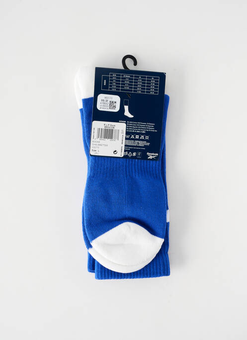 Chaussettes bleu REEBOK pour femme