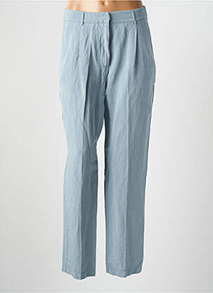 Pantalon droit bleu POMANDERE femme