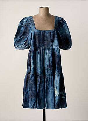Robe courte bleu SAK'S pour femme