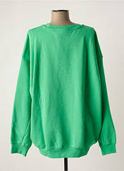 Sweat-shirt vert ADIDAS pour femme seconde vue