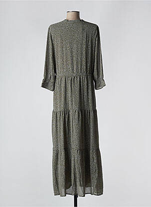 Robe longue vert SELECTED femme