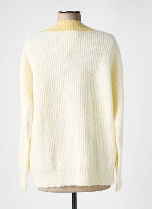 Gilet manches longues beige GRACE & MILA pour femme