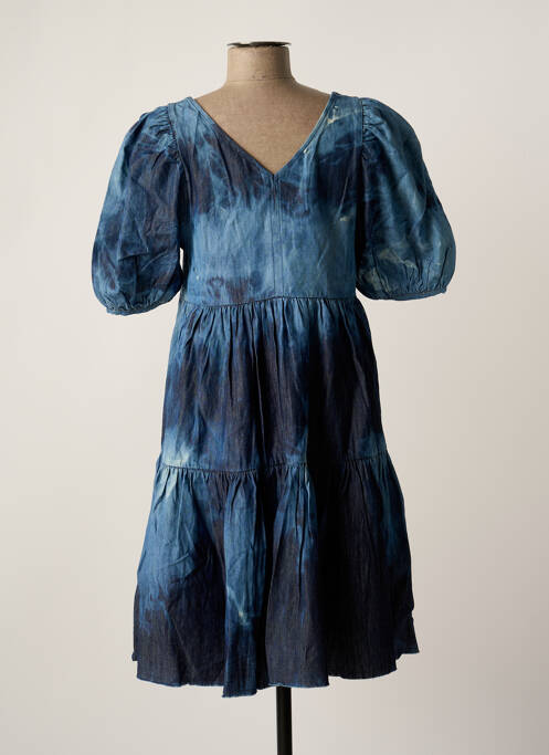 Robe courte bleu SAK'S pour femme