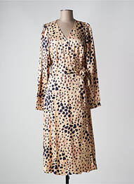 Robe mi-longue beige SECOND FEMALE femme