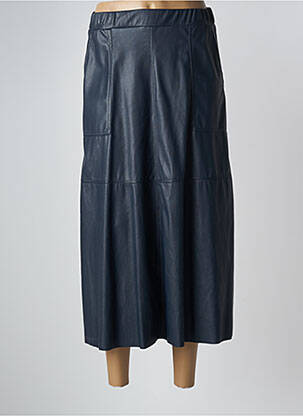 Jupe mi-longue bleu MAX&CO. femme