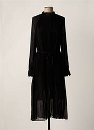 Robe mi-longue noir SAMSOE & SAMSOE femme