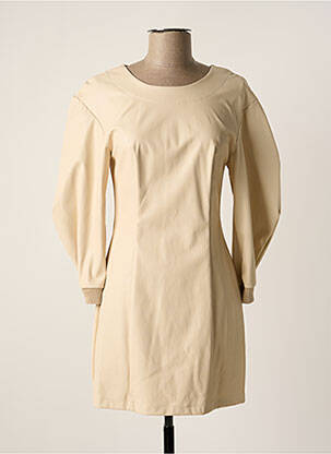 Robe courte beige IMPERIAL pour femme