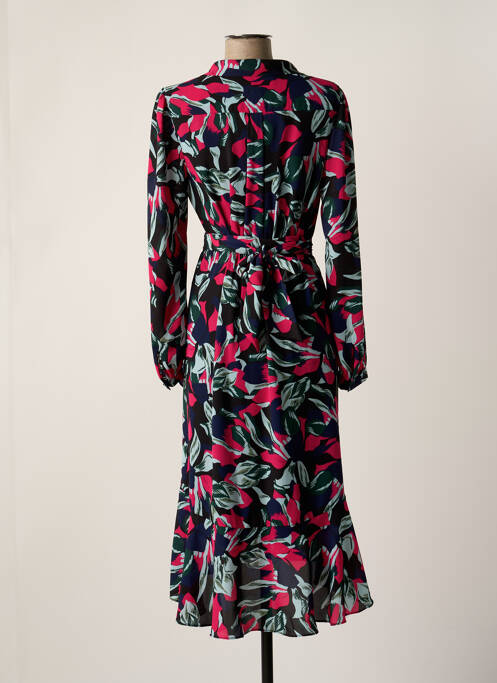 Robe mi-longue marron DIANE VON FURSTENBERG pour femme
