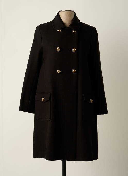 Manteau long noir LAURENCE BRAS pour femme