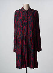 Robe mi-longue rouge TOMMY HILFIGER pour femme seconde vue