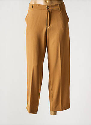 Pantalon large marron IMPERIAL pour femme