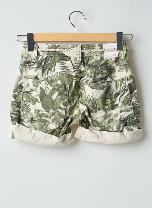 Short blanc PLEASE pour femme