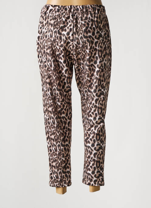 Pantalon slim marron PLEASE pour femme