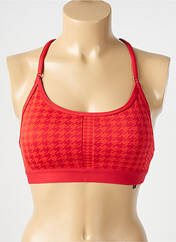 Soutien-gorge rouge NIKE pour femme seconde vue