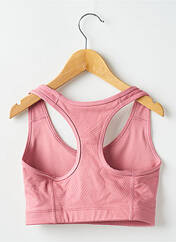 Soutien-gorge rose ASICS pour femme seconde vue