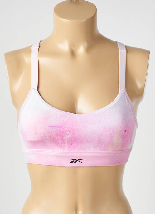 Soutien-gorge rose REEBOK pour femme