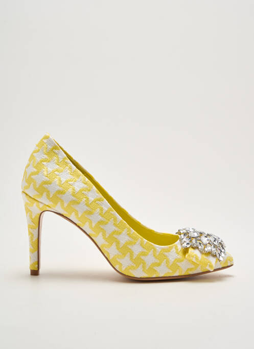 Escarpins jaune COSMOPARIS pour femme