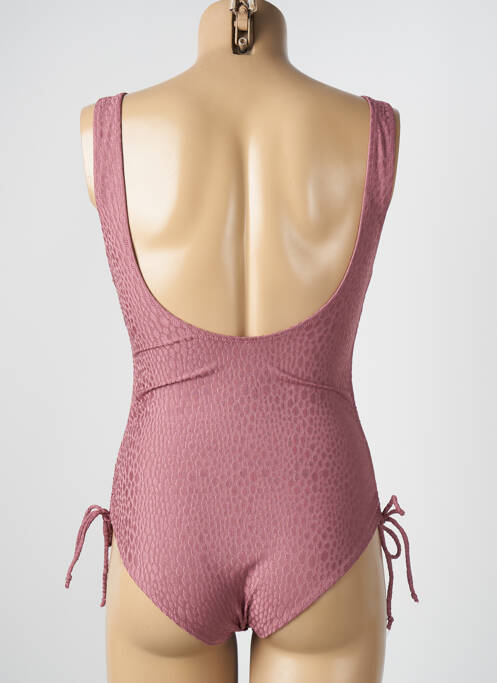 Maillot de bain 1 pièce orange LOVE STORIES femme