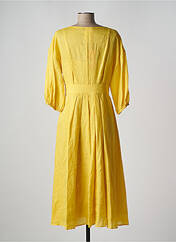 Robe mi-longue jaune MAX&CO. pour femme seconde vue