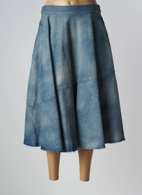 Jupe mi-longue bleu MAISON MARTIN MARGIELA pour femme