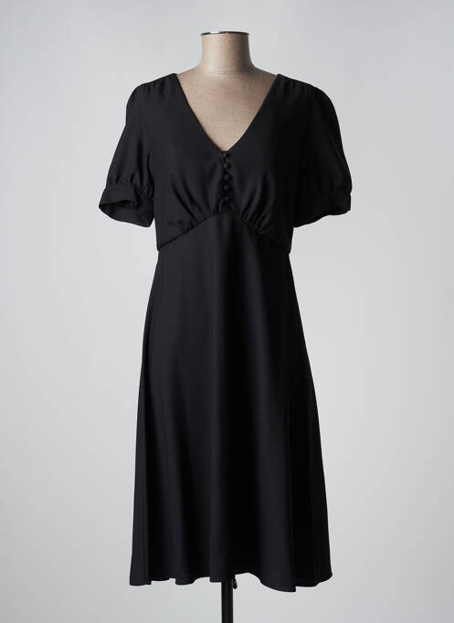 Robe mi-longue noir PAUL & JOE pour femme