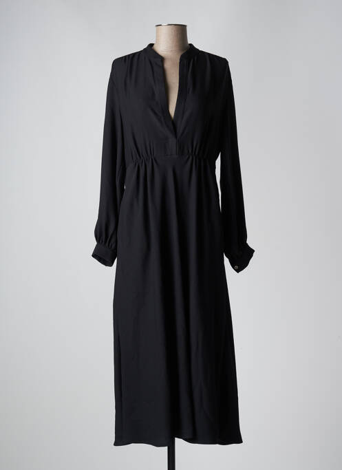 Robe mi-longue noir PAUL & JOE pour femme