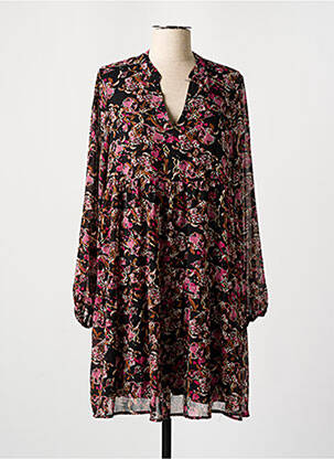Robe mi-longue noir VERO MODA femme