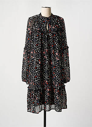 Robe mi-longue noir VERO MODA femme