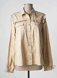 Chemisier beige DEUX. BY ELINE DE MUNCK femme