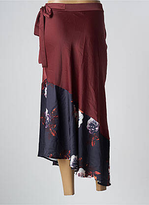 Jupe longue rouge CLOUDS OF FASHION femme