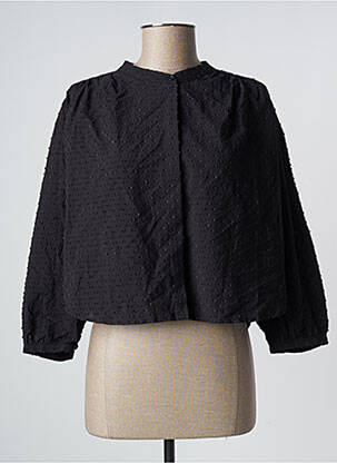 Chemisier noir ASTRID BLACK LABEL femme