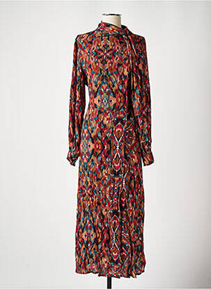 Robe longue rouge DEUX. BY ELINE DE MUNCK femme