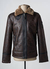 Blouson marron PETROL INDUSTRIES homme