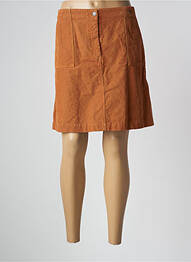Jupe mi-longue marron LE FABULEUX MARCEL DE BRUXELLES femme