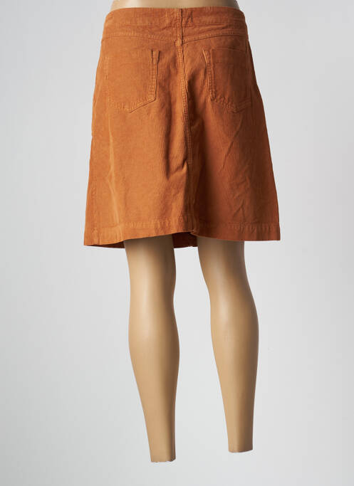 Jupe mi-longue marron LE FABULEUX MARCEL DE BRUXELLES pour femme