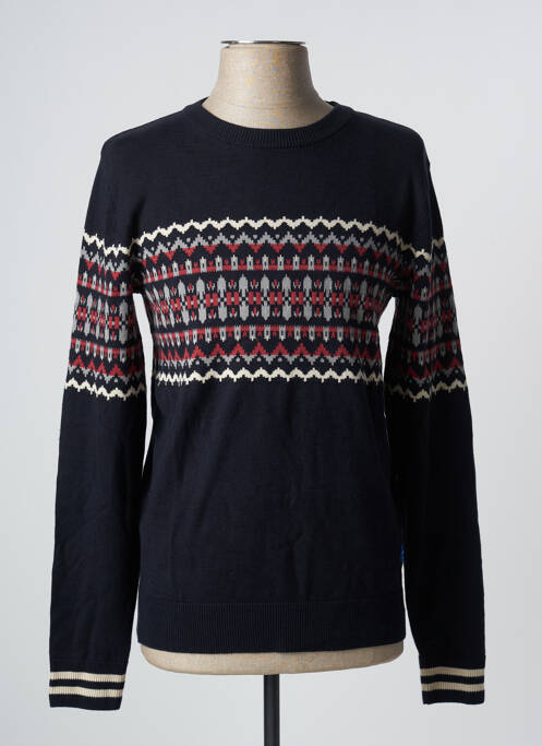 Pull bleu JACK & JONES pour homme