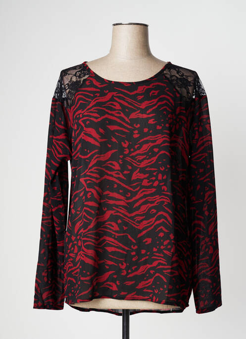 Blouse rouge ONLY pour femme