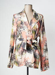 Blazer orange DEUX. BY ELINE DE MUNCK femme